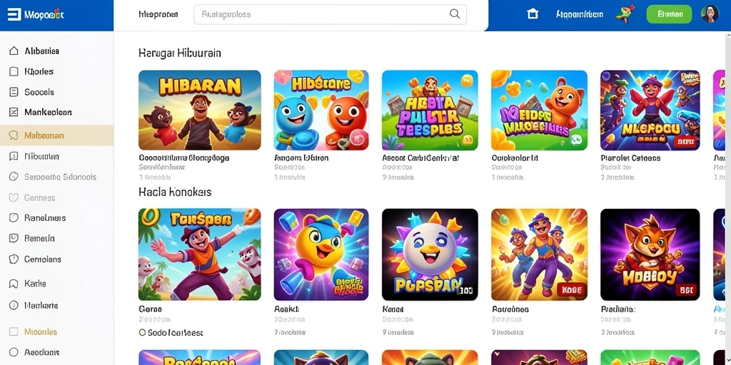 danagame - Screenshot 2: Menampilkan fitur kompetisi antar pemain.