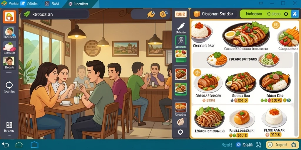 rprr - Screenshot memperlihatkan momen seru dalam pertempuran multiplayer.